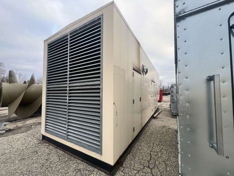 Used Cummins GTA50-G1 Natural Gas Generator, 715 Hrs