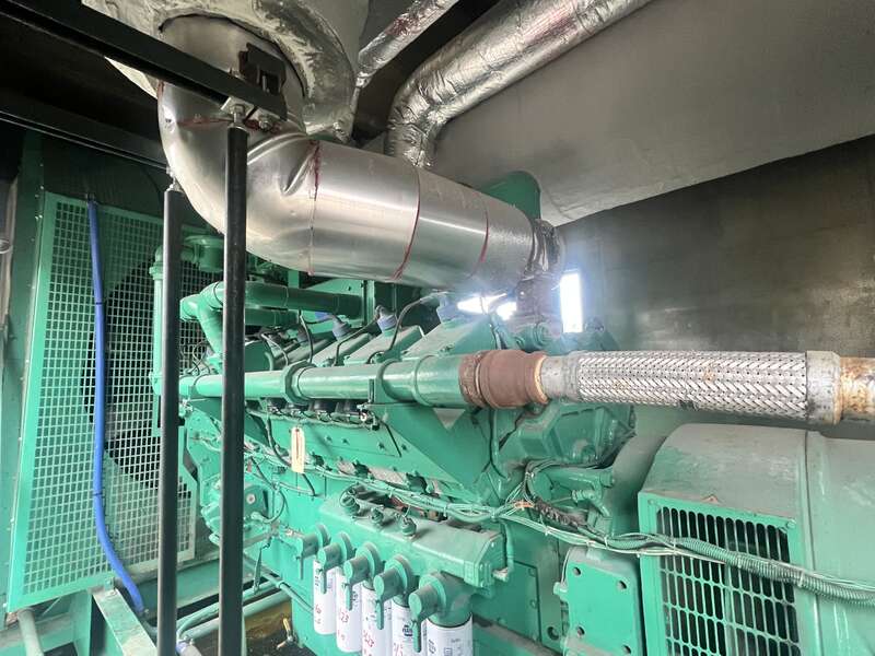 Used Cummins GTA50-G1 Natural Gas Generator, 715 Hrs