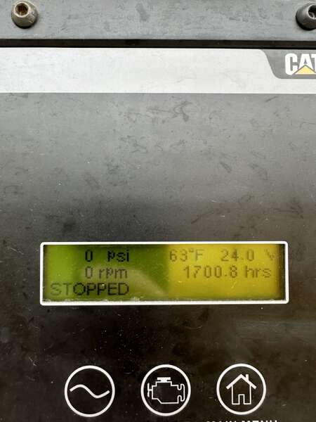 Used Caterpillar XQ425 Rental Grade Diesel Generator, 1703 Hrs, EPA Tier 4F