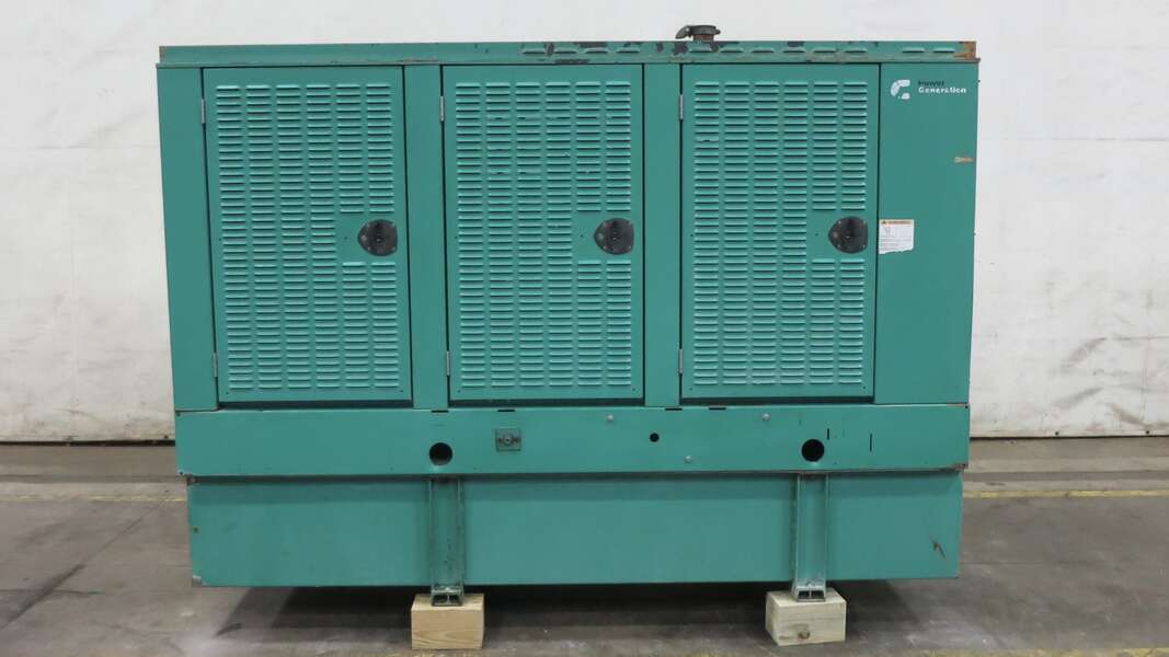 Used Cummins DGDB 6BT5.9-G6 Diesel Generator, 217 Hrs