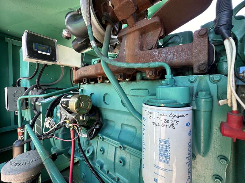 Used Cummins DGDB 6BT5.9-G6 Diesel Generator, 217 Hrs