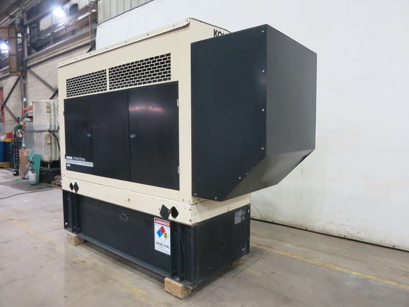 Used Kohler 100REOZJ Diesel Generator, 355 Hrs