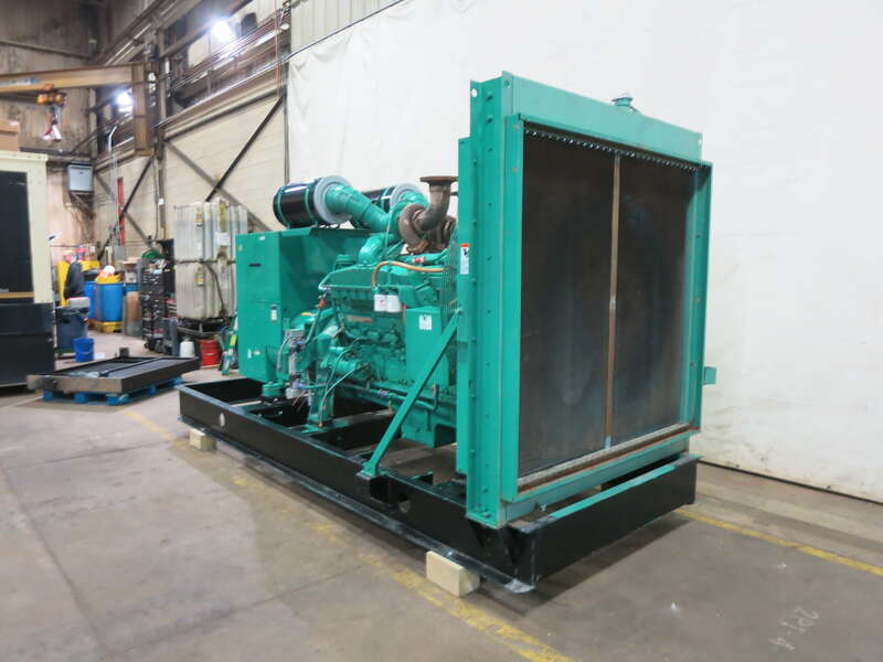 Used Cummins DFGB VTA28-G2 Diesel Generator, 481 Hrs