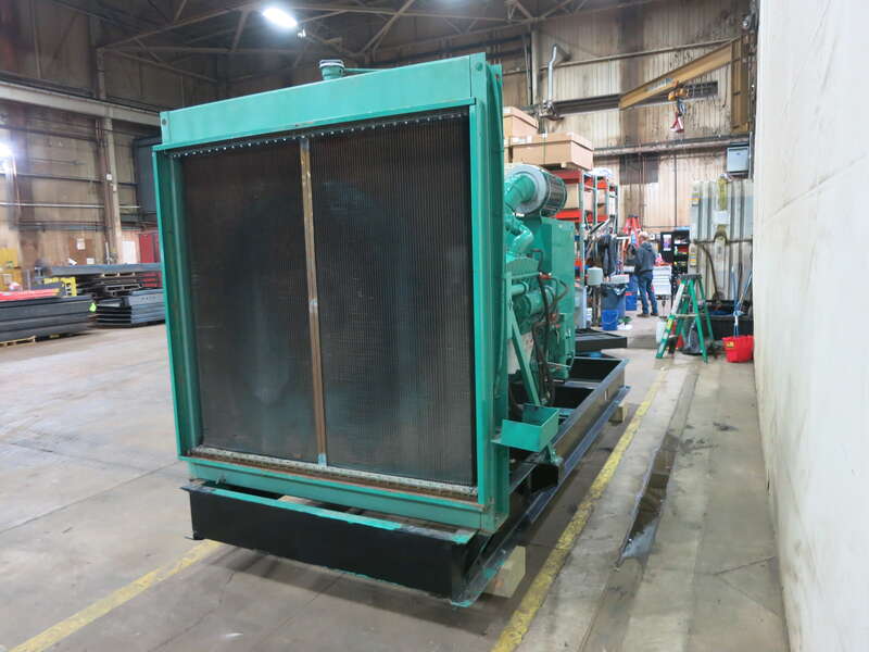 Used Cummins DFGB VTA28-G2 Diesel Generator, 481 Hrs