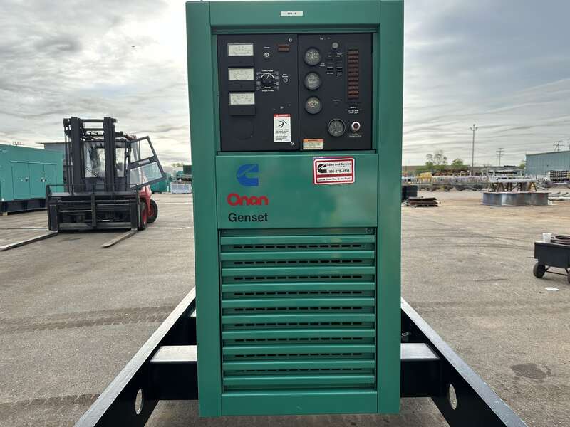 Used Cummins DFGB VTA28-G2 Diesel Generator, 481 Hrs
