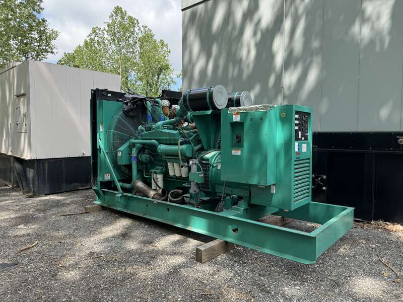 Used Cummins DFGB VTA28-G5 Diesel Generator, 1109 Hrs