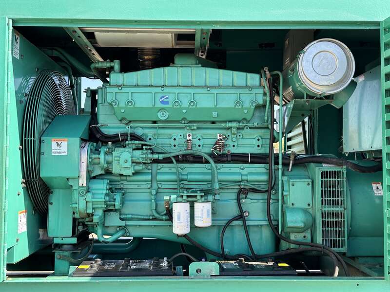 Used Cummins 350DFCC NTA-855-G3 Diesel Generator, 568 Hrs