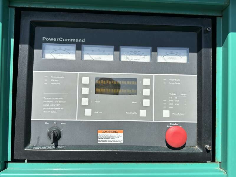 Used Cummins 350DFCC NTA-855-G3 Diesel Generator, 568 Hrs