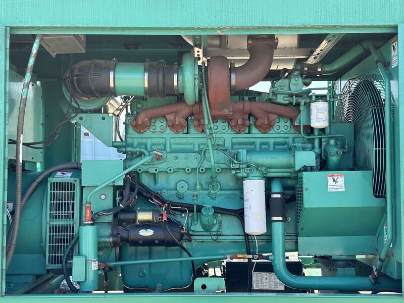 Used Cummins 350DFCC NTA-855-G3 Diesel Generator, 485 Hrs