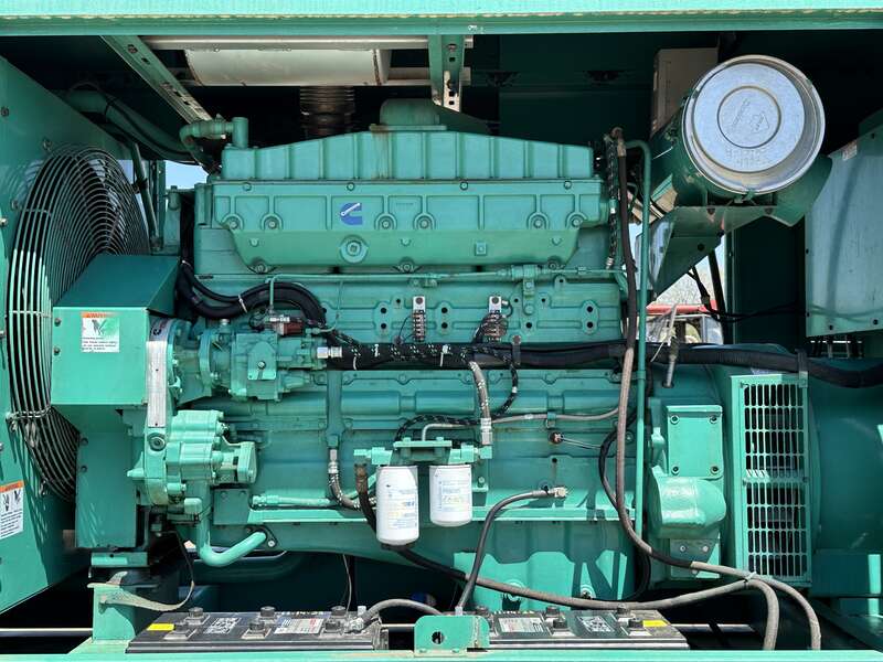 Used Cummins 350DFCC NTA-855-G3 Diesel Generator, 485 Hrs