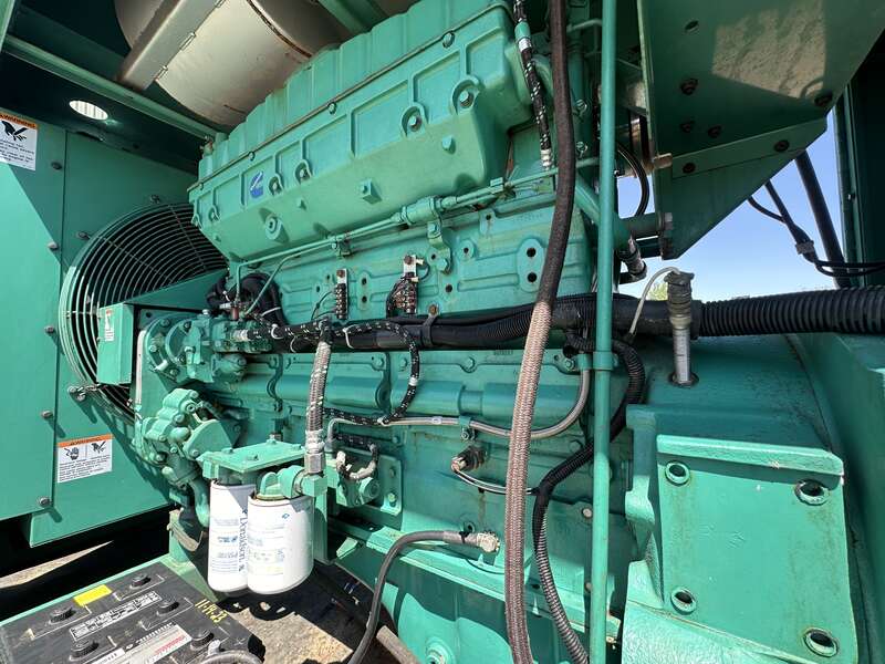 Used Cummins 350DFCC NTA-855-G3 Diesel Generator, 485 Hrs