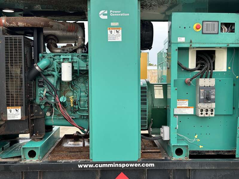 Used Cummins DSGAC Diesel Generator, 412 Hrs, EPA Tier 3
