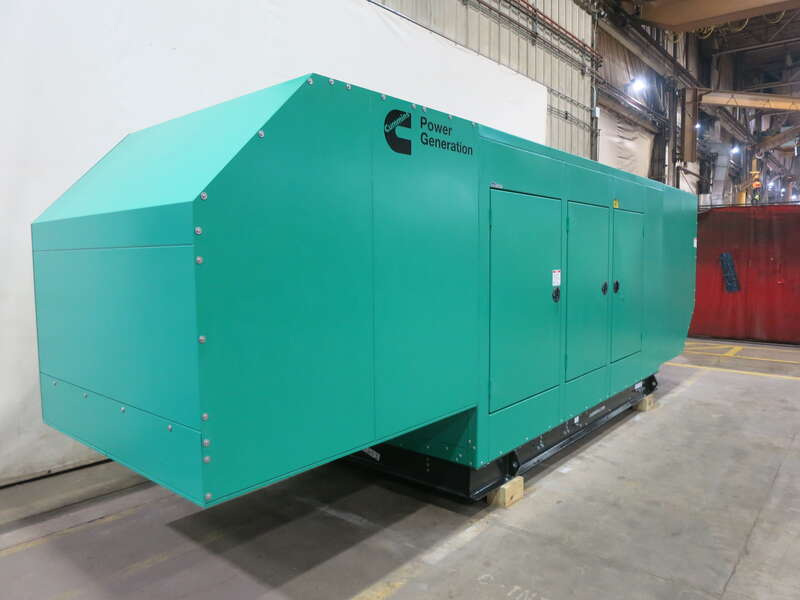 New Cummins C300N6 GTA855EICS Natural Gas Generator 0 Hrs EPA Certified