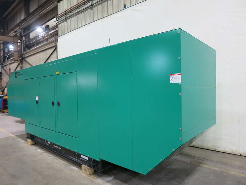 New Cummins C300N6 GTA855EICS Natural Gas Generator 0 Hrs EPA Certified