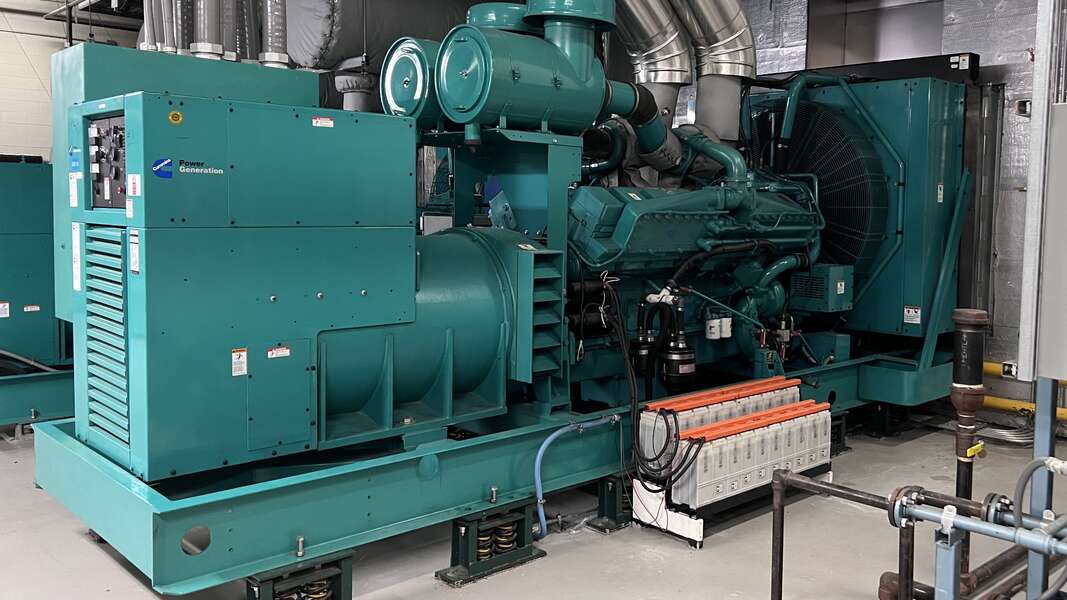 Used Cummins DFLC KTA50-G3 Diesel Generator, 661 Hrs