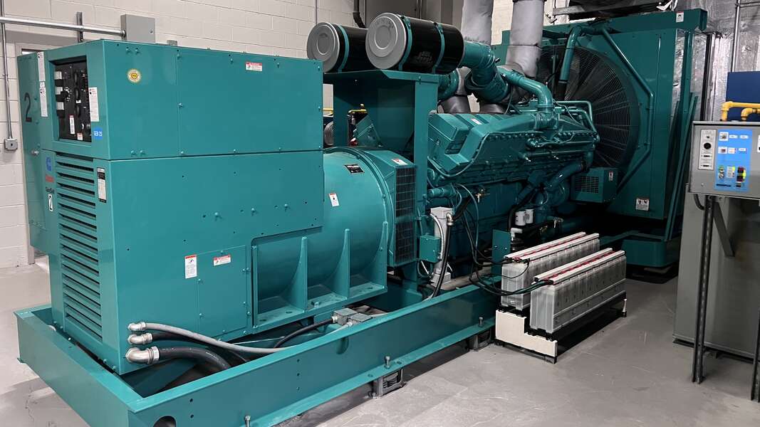 Used Cummins DFLC KTA50-G3 Diesel Generator, 1099 Hrs