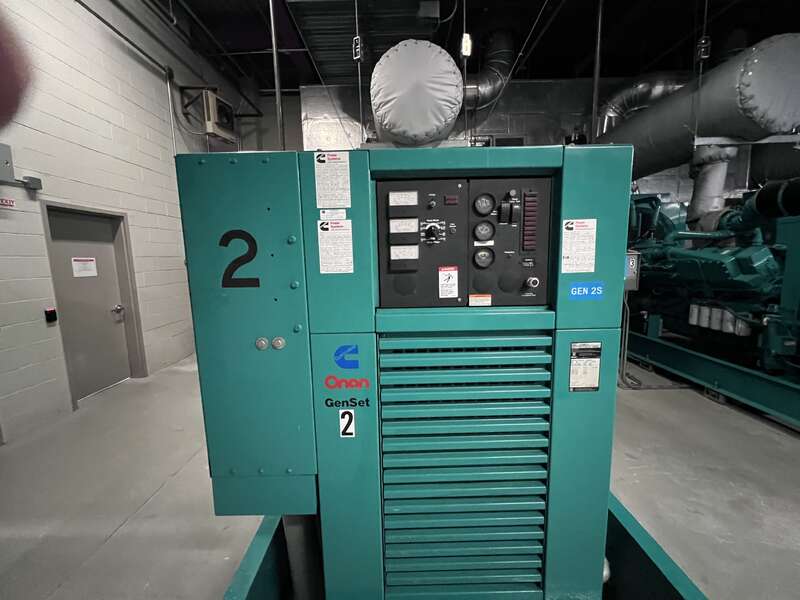 Used Cummins DFLC KTA50-G3 Diesel Generator, 1099 Hrs