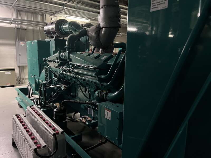 Used Cummins DFLC KTA50-G3 Diesel Generator, 1119 Hrs