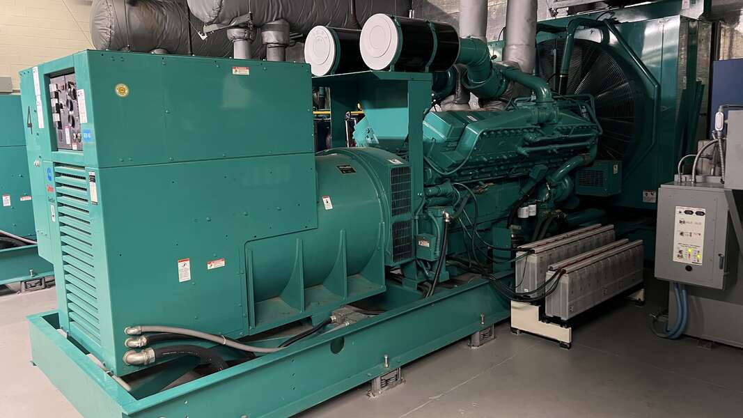 Used Cummins DFLC KTA50-G3 Diesel Generator, 1104 Hrs