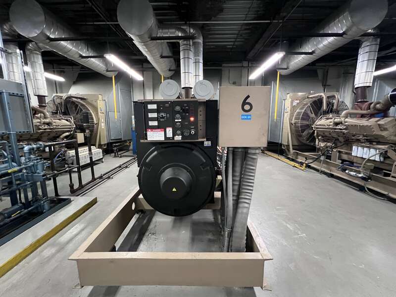 Used Cummins KTA50-G3 Diesel Generator, 993 Hrs