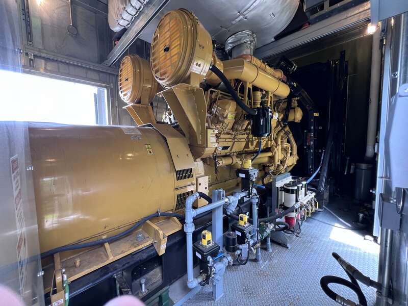 Used Caterpillar 3512C Diesel Generator, 421 Hrs, EPA Tier 2