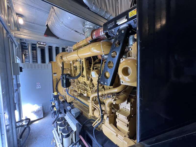 Used Caterpillar 3512C Diesel Generator, 421 Hrs, EPA Tier 2