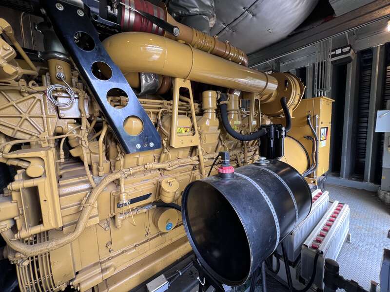 Used Caterpillar 3512C Diesel Generator, 421 Hrs, EPA Tier 2