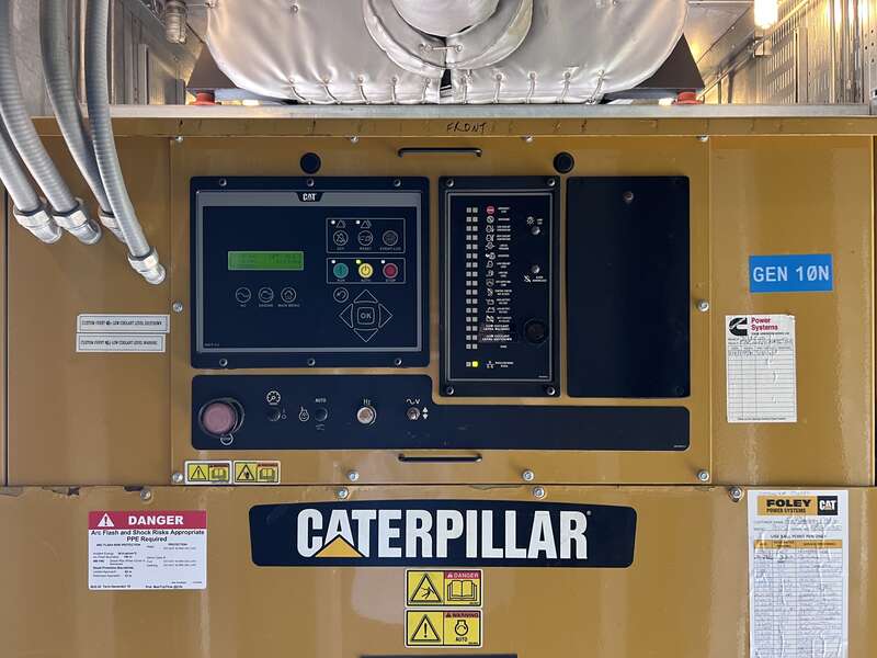 Used Caterpillar 3512C Diesel Generator, 421 Hrs, EPA Tier 2