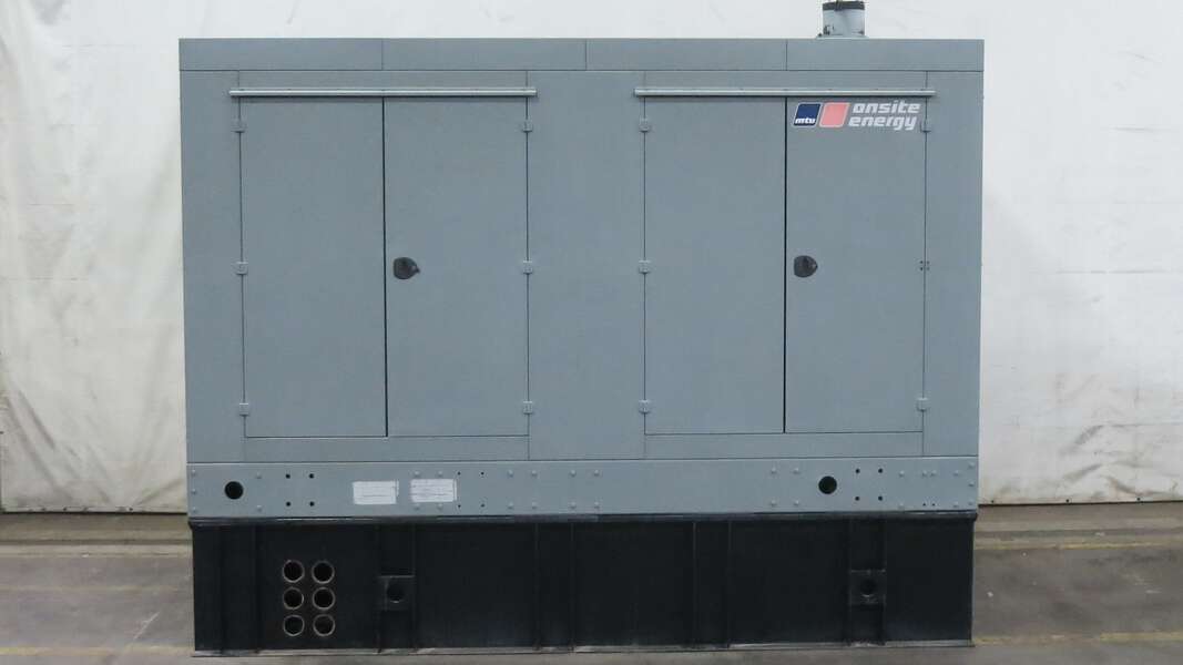 Used MTU DS600 12V1600G80S Diesel Generator, 293 Hrs, EPA Tier 2