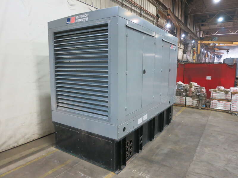 Used MTU DS600 12V1600G80S Diesel Generator, 293 Hrs, EPA Tier 2