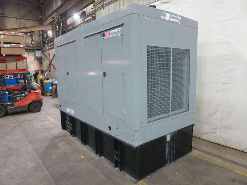 Used MTU DS600 12V1600G80S Diesel Generator, 293 Hrs, EPA Tier 2