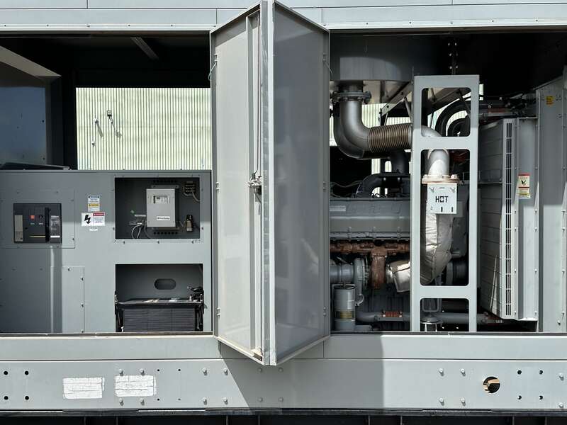 Used MTU DS600 12V1600G80S Diesel Generator, 293 Hrs, EPA Tier 2