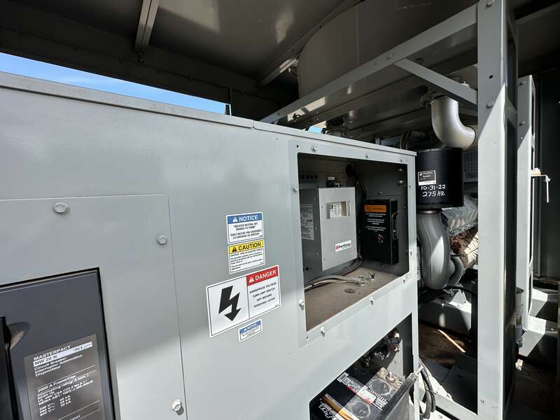 Used MTU DS600 12V1600G80S Diesel Generator, 293 Hrs, EPA Tier 2