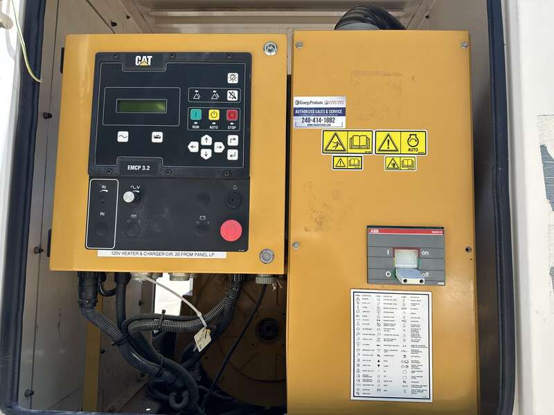 Used Caterpillar D125-6 C6.6 Diesel Generator 512 Hrs EPA Tier 3