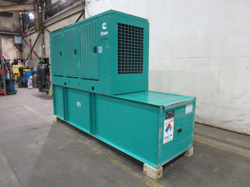 Used Cummins DGEA 6CT8.3-G2 Diesel Generator, 748 Hrs