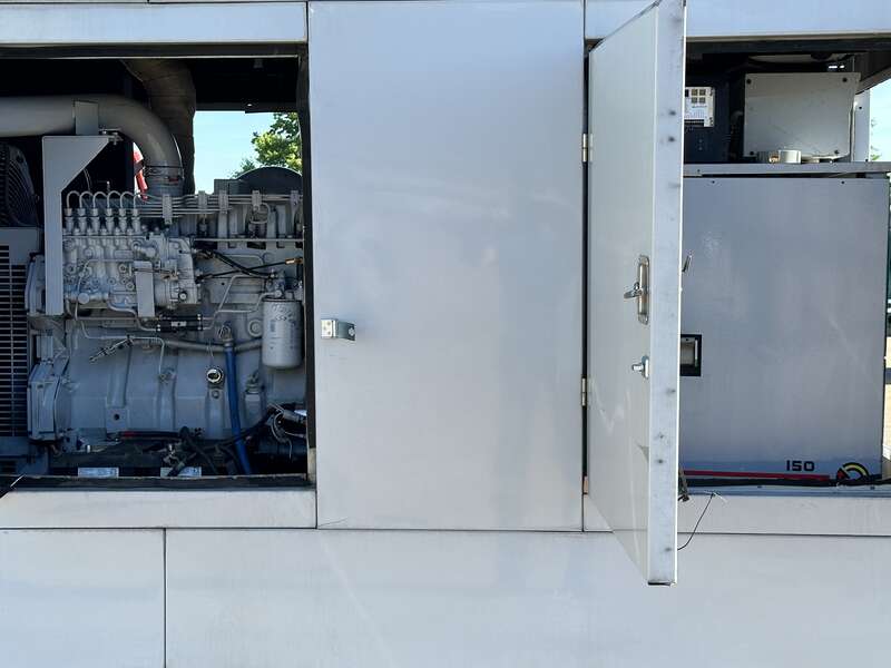 Used Detroit Diesel 150DS60 Series 40 7.6L Diesel Generator, 667 Hrs