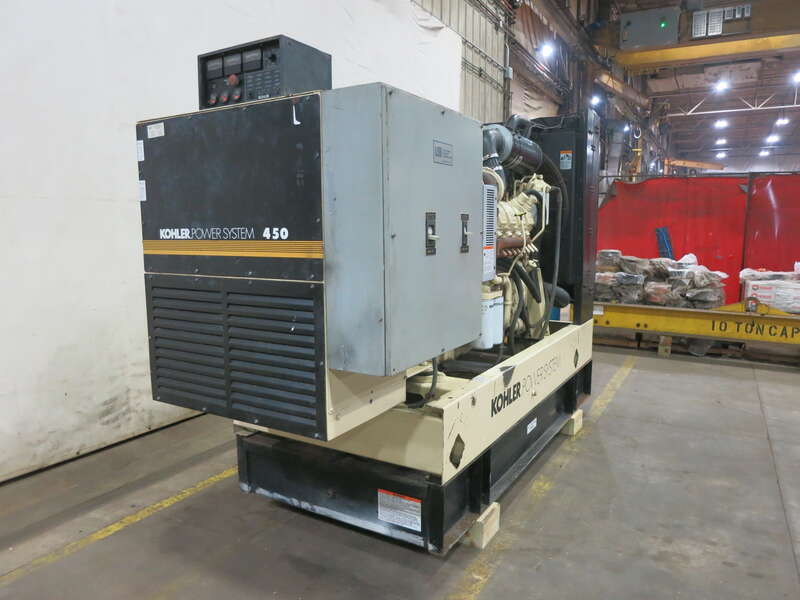 Used Kohler 450REOZD4 MTU 8V2000 Diesel Generator, 470 Hrs