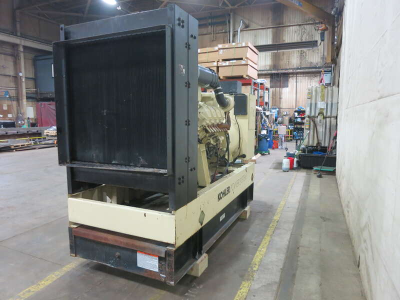 Used Kohler 450REOZD4 MTU 8V2000 Diesel Generator, 470 Hrs