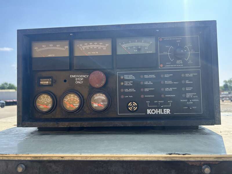 Used Kohler 450REOZD4 MTU 8V2000 Diesel Generator, 470 Hrs