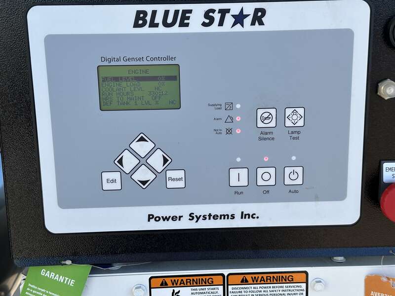 Used Blue Star Power Systems PD200 Perkins 1106D-E70TAG5 Diesel ...