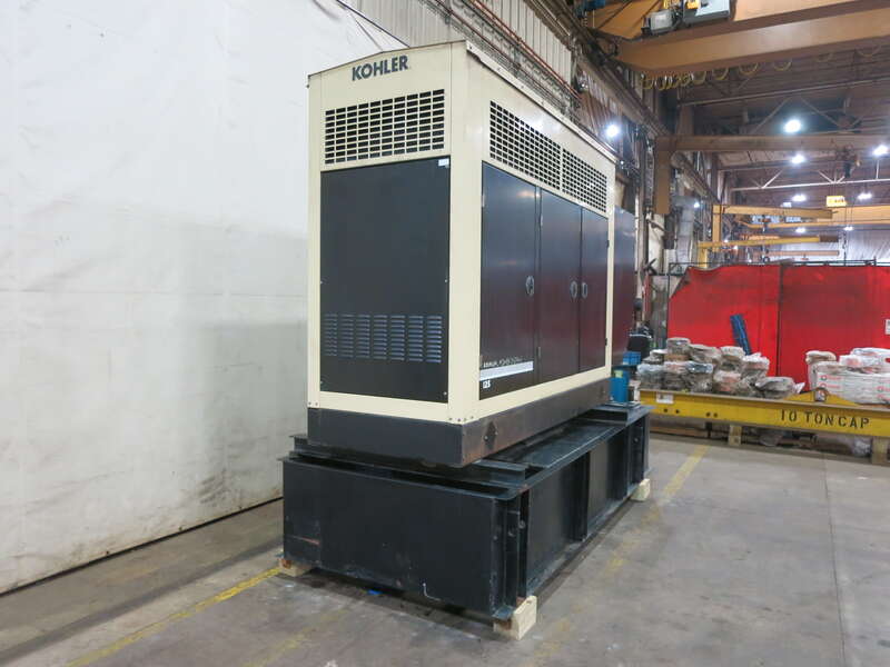 Used Kohler 125REOZJD Diesel Generator,  373 Hrs, EPA Tier 3