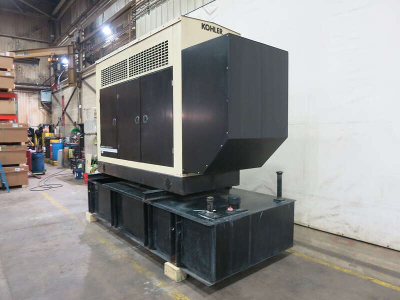 Used Kohler 125REOZJD Diesel Generator,  373 Hrs, EPA Tier 3