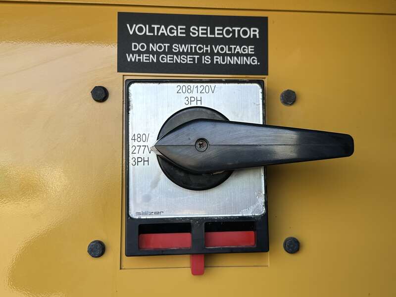 Used Caterpillar XQ230 Rental Grade Diesel Generator, 4588 Hrs, EPA Tier 4F