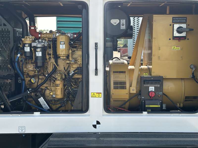 Used Caterpillar XQ230 Rental Grade Diesel Generator, 4588 Hrs, EPA Tier 4F