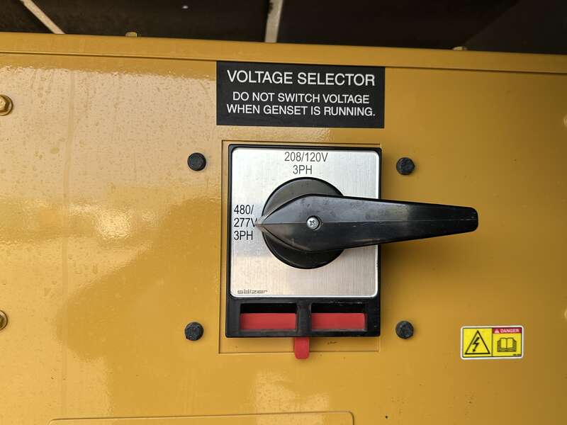 Used Caterpillar XQ230 Rental Grade Diesel Generator, 4148 Hrs, EPA Tier 4F