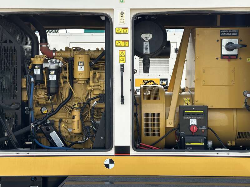 Used Caterpillar XQ230 Rental Grade Diesel Generator, 4148 Hrs, EPA Tier 4F
