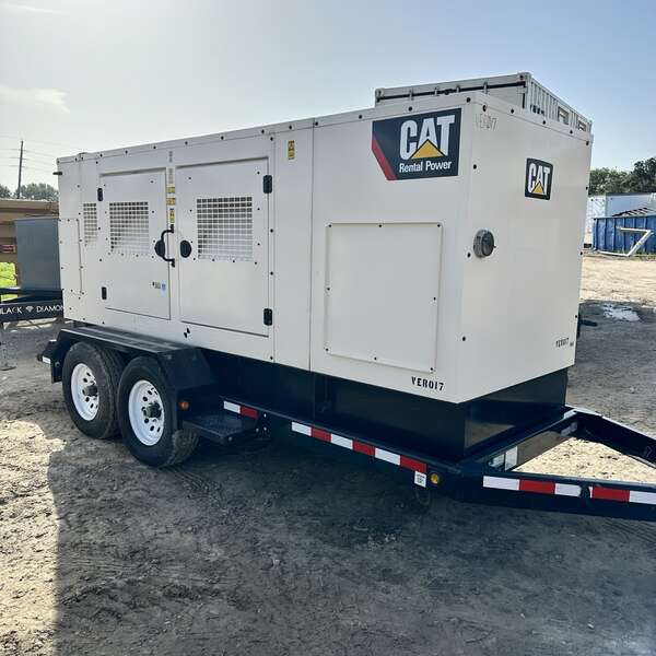 Used Caterpillar XQ230 Rental Grade Diesel Generator, 2767 Hrs, EPA Tier 4F
