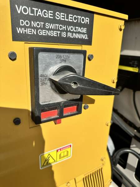 Used Caterpillar XQ125 Rental Grade Diesel Generator 5487 Hrs EPA Tier 4F