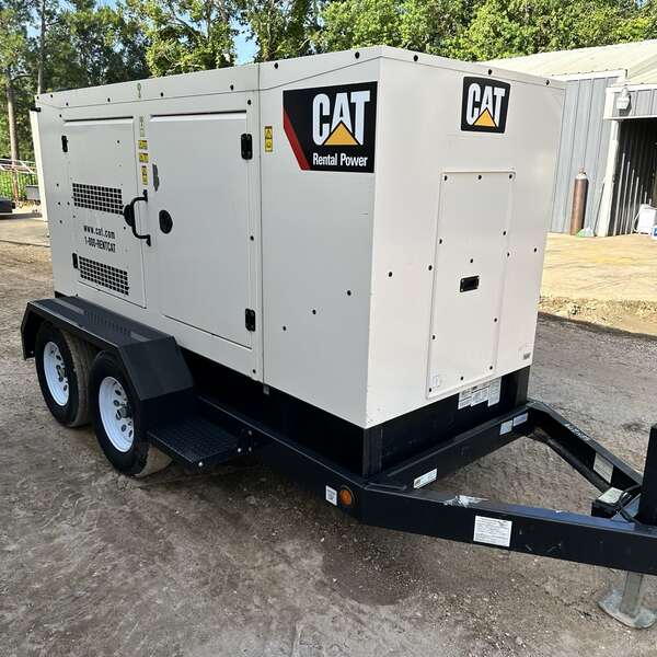 Used Caterpillar XQ125 Rental Grade Diesel Generator 5454 Hrs EPA Tier 4F