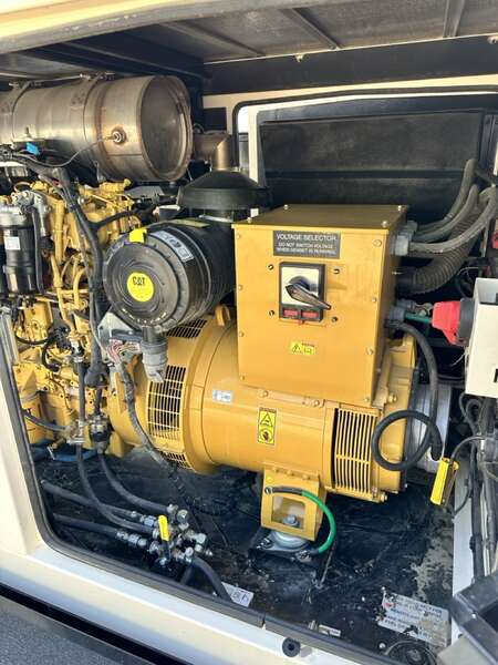 Used Caterpillar XQ125 Rental Grade Diesel Generator 5454 Hrs EPA Tier 4F